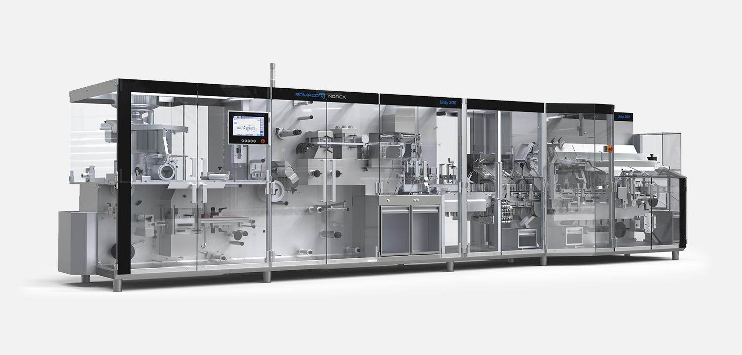 romaco blister packaging machine